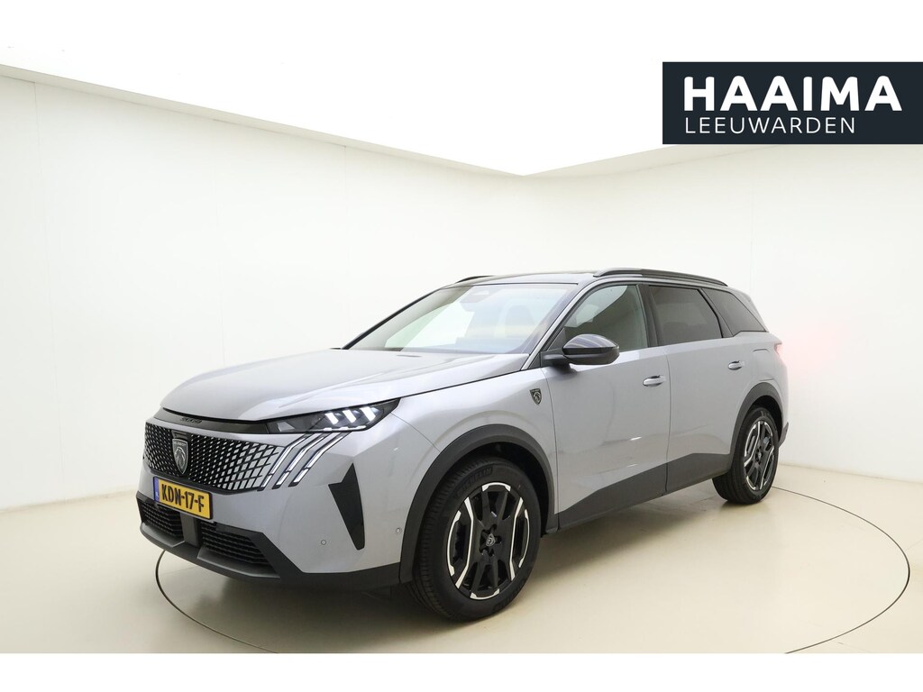 Peugeot 5008 1.6 Plug-in Hybrid 195 GT Exclusive 7p | Panoramadak | ACC met Stop/Go | ECC | Apple Carplay/Android Auto | Lederen Voor- & Achterstoelen Verwarmd | 20" lm-velgen | Trekhaak