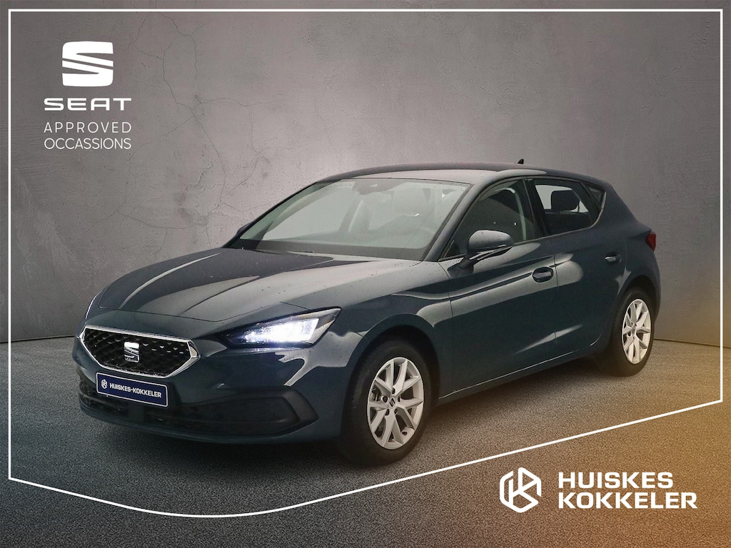 SEAT Leon Style 1.5 TSI 115pk Cruise control, App connect, Parkeersensoren, Airco, DAB, Radio, LED koplampen, Bluetooth