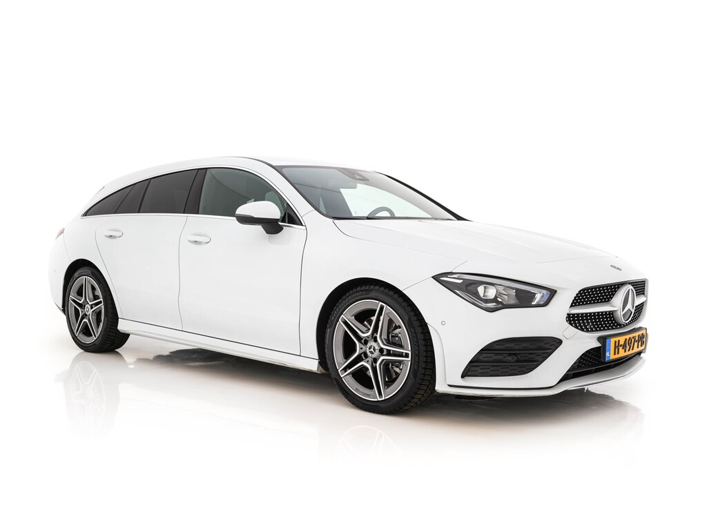 Mercedes-Benz CLA Shooting Brake 200 AMG-Styling Business Solution (INCL-BTW) Aut. *LEATHER-MICROFIBRE | FULL-LED | HEATED-SPORTSEATS | DIGI-COCKPIT | DAB+ | NAVI-FULLMAP | CAMERA | PRIVACYGLASS | SHIFTPADDLES | 18''ALU*