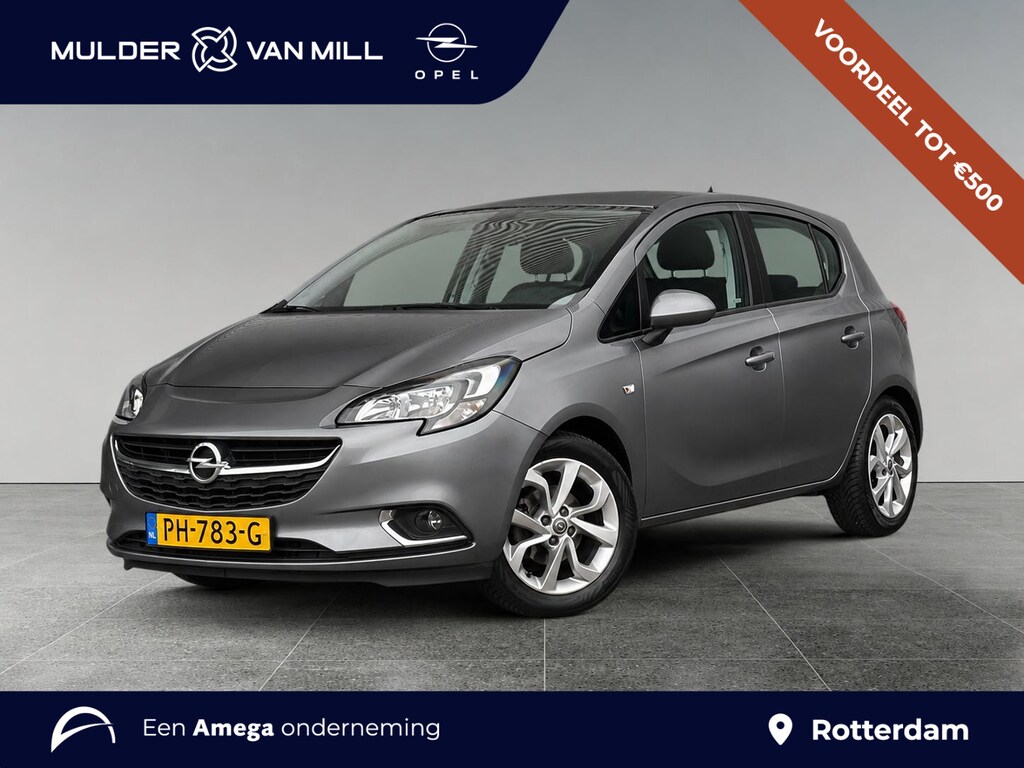 Opel Corsa Edition 1.4 90pk | ALL SEASON BANDEN | TREKHAAK | APPLE CARPLAY / ANDROID AUTO | PARKEERSENSOREN | LAGE KM-STAND! | ISOFIX |