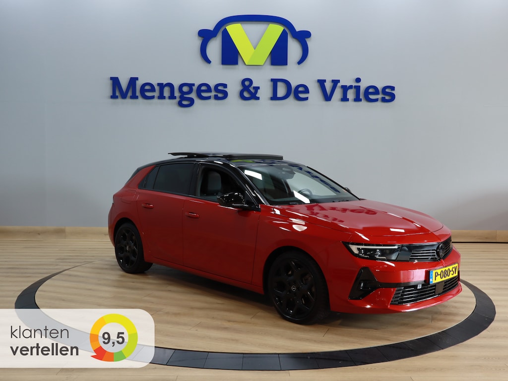 Opel Astra 1.6 GS Line Hybrid Edition Airco ECC | Panorama | Head Up | Virtual | Sfeer | Stuur\Stoel Verwarming | 360 Camera | Isofix | NAP