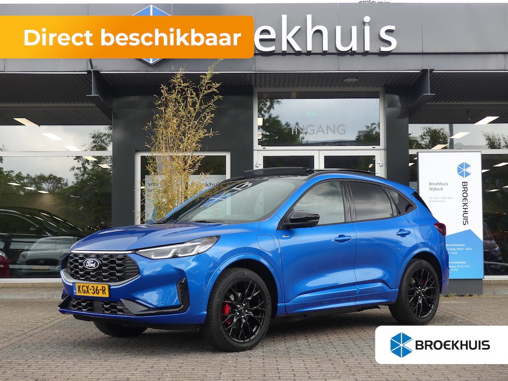 Ford Kuga Plug-In Hybrid ST-Line X | TREKHAAK | PANORAMADAK | ADAPTIVE CRUISE | DODEHOEKDETECTIE | CAMERA V+A | 360 CAMERA | MATRIX LED | PARKEERSENSOREN V+A | APPLE CARPLAY / ANDRIOD AUTO | NAVI | LMV 20" |