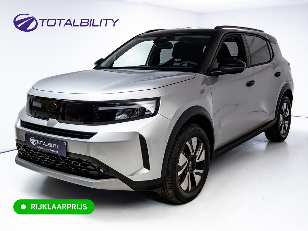 Opel Frontera 1.2 Turbo Hybrid GS 7 persoons | Stoel-, Stuur- & voorruitverwarming | Camera | Apple Carplay | Navigatie | Cruise | PDC V+A, Extra getint glas achter, derde zitrij, Nieuwe auto, tot 8 jaar garantie, 7 stuks Frontera op voorraad!