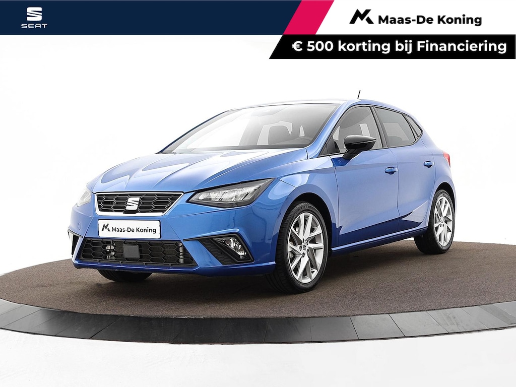 SEAT Ibiza 1.0 EcoTSI 115pk DSG FR Business Connect · Apple/Android Car Play · P-Sensoren · Cruise Control · DAB · 17'' Inch ·