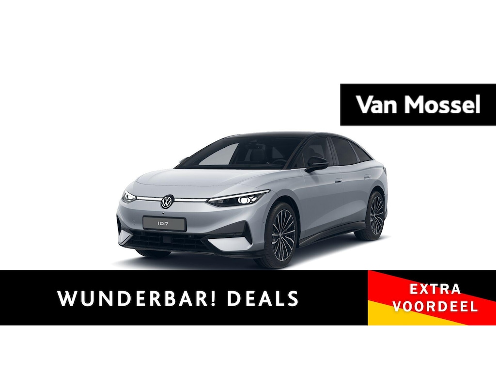 Volkswagen ID.7 Pro S Limited Edition 86 kWh 286PK | Navigatie | Adaptieve cruis control | Apple Carplay | Keyless | Stuur en Stoelverwarming | Achterbank verwarmbaar | Stoelverkoeling | Head-up display | Trekhaak | IQ-Matrix verlichting | Panoramisch dak | Geluidsisolerend glas | Dodehoeksensoren | Draadloze oplader | Elektrische achterklep | Adaptief onderstel |