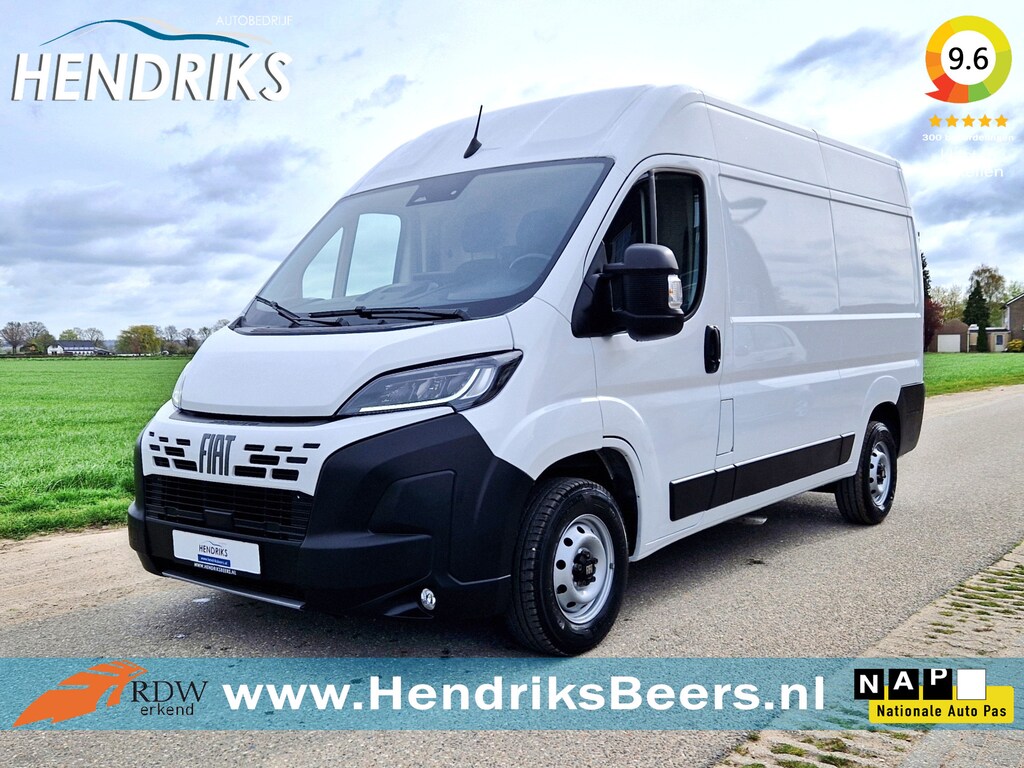 Fiat Ducato 2.2 MultiJet 140 S&S L2H2 3.5t - 140 Pk - Euro 6 - Groot Scherm - Navi - ParkeerCamera - Airco - Cruise Control