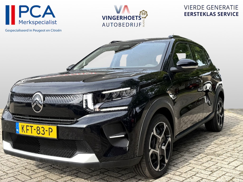 Citroën C3 1.2 Turbo 100pk Benzine * Airco * Parkeersensoren * Navigatie & Spotify via Apple Carplay / Android Auto * Cruise Control * Zwart * Vingerhoets; Vierde Generatie Eersteklas Service. Al meer dan 100 jaar een begrip in de Brabantse Kempen.