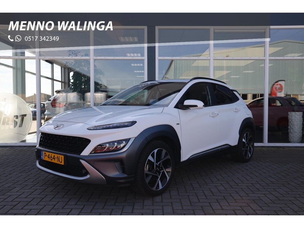 Hyundai Kona 1.0 T-GDI Premium Sky|Schuif/kanteldak|HUD|Stoelverwarming/verkoeling|