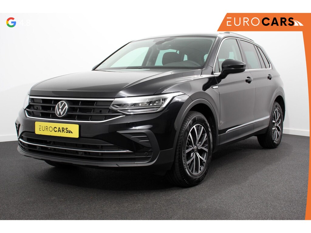 Volkswagen Tiguan 1.5 TSI 150pk Automaat Life Navigatie Apple Carplay/Android Auto Climate Control Digitale Cockpit Adaptive cruise Control Wegklapbare Trekhaak Stoelverwarming