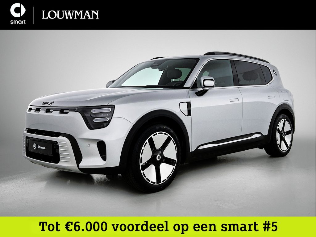 smart #5 Premium 100 kWh | Duoleer |  Adapt. cruise control | Sennheiser®-audiosysteem | 360°-camera | Memorypakket voorstoelen | Augmented Reality head-up display | Electric Days |