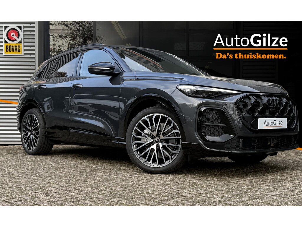 Audi Q5 2.0 TFSI e-hybrid Quattro S edition Luchtvering l B&O l Optiek Zwart l Tech Pro l Trekhaak l 21 Inch