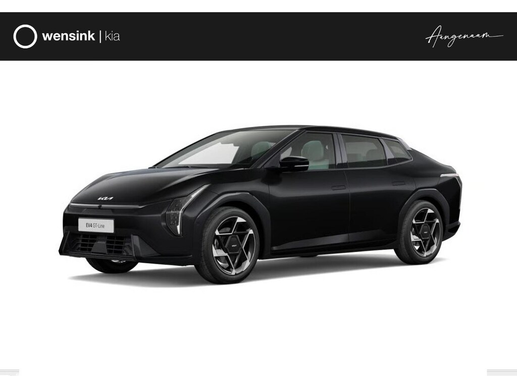 Kia EV4 Fastback GT-Line Business Edition 81.4 kWh | Stoel- en stuurwielverwarming | Adaptieve Cruisecontrol | Privacy glass | Achteruitrijcamera | Elektrisch verstelbare voorstoelen |