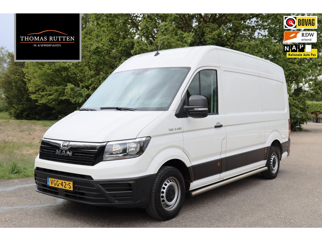 MAN TGE 35 2.0 Standaard L3 Hoog 2020 | Cruise Control | Airco | Achteruitrij Camera | Stuurwiel Multifunctioneel | Spraak Bediening | 2 Sleutels | Boekjes | Parkeersensoren | Nationale Autopas
