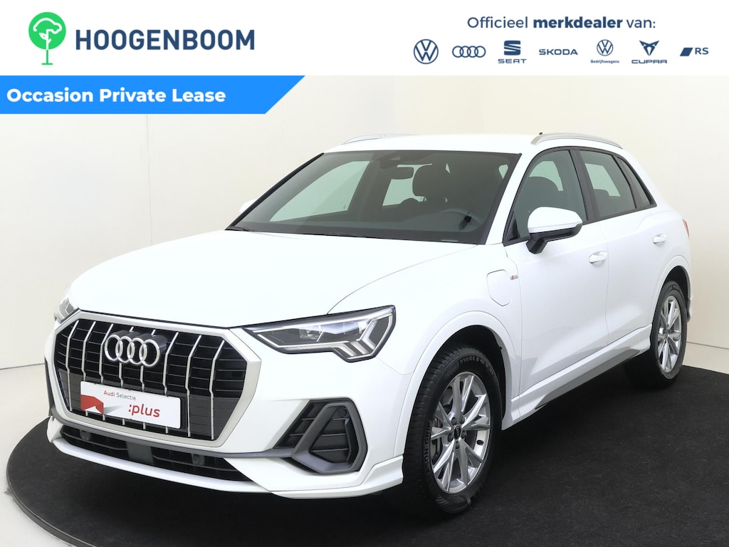 Audi Q3 45 TFSI e S edition | SoH 100% | Trekhaak | Keyless | Achteruitrijcamera | Navigatie Plus | Full LED verlichting | Dodehoek detectie | Cruise control |