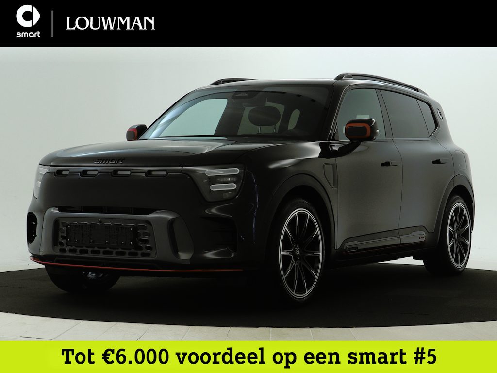 smart #5 Brabus 100 kWh | Akoestische voorruit | Panoramisch dak | Warmtepomp | CyberSparksLED+ | Sennheiser®-audiosysteem | AR head-up display | Electric Days |