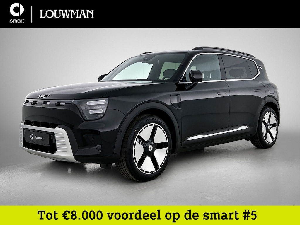 smart #5 Premium 100 kWh | Duoleer | Adapt. cruise control | Sennheiser®-audiosysteem | 360°-camera | Memorypakket voorstoelen | Augmented Reality head-up display | Electric Days |