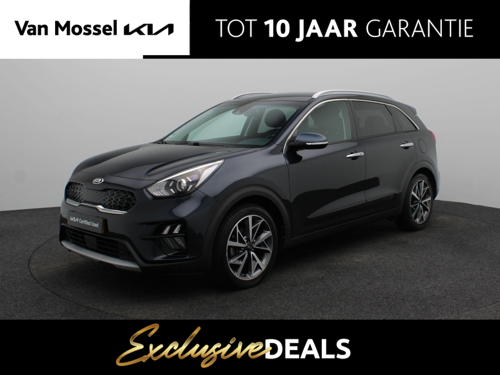Kia Niro Hybrid 1.6 GDi DynamicPlusLine | Trekhaak | All-Season banden | Stoel en Stuur Verwarming | camera | Navigatie | Climate Control