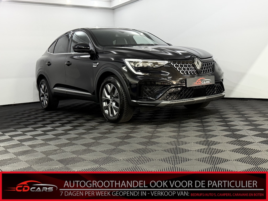 Renault Arkana 1.6 E-Tech full hybrid 145 techno 360 Camera, Navi, Virtual desk, Keyless start, Winterpakket, A start stop, Cruise control, Verstelbare stoelen, Lichtmetalen velgen .