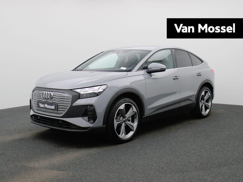 Audi Q4 Sportback e-tron 40 Edition 63 kWh l Climate control l Navigatie l Audi smartphone interface l Achteruitrijcamera l Head-up display l Matrix-ledkoplampen l Privacy glas l Dodehoekdetectie l Audi sound system