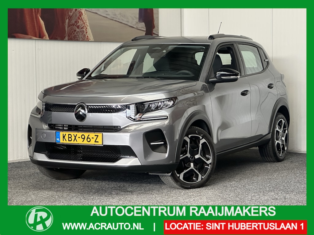 Citroën C3 1.2 TURBO PLUS 100PK NIEUW MODEL 2025 50 STUKS OP VOORRAAD !!! NAVIGATIE VIA APPLE CARPLAY/ANDROID CRUISE CONTROL AIRCO BLUETOOTH TELEFOON RIJSTROOKSENSOREN PDC ZEER MOOI !!