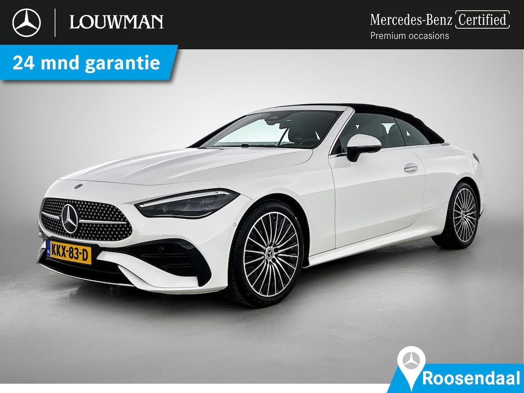 Mercedes-Benz CLE Cabriolet 180 AMG Sportpakket | Airscarf | Aircap | Memory | Keyless Go | Stuur en Stoelverwarming | Dode Hoek Ass | CarPlay | | Inclusief 24 maanden Mercedes-Benz Certified garantie voor Europa.