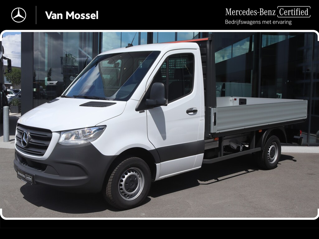 Mercedes-Benz Sprinter 317 CDI Aut. L2 Pro Open Laadbak |AIRCO/MBUX/CARPLAY/3500KG AHW |Certified