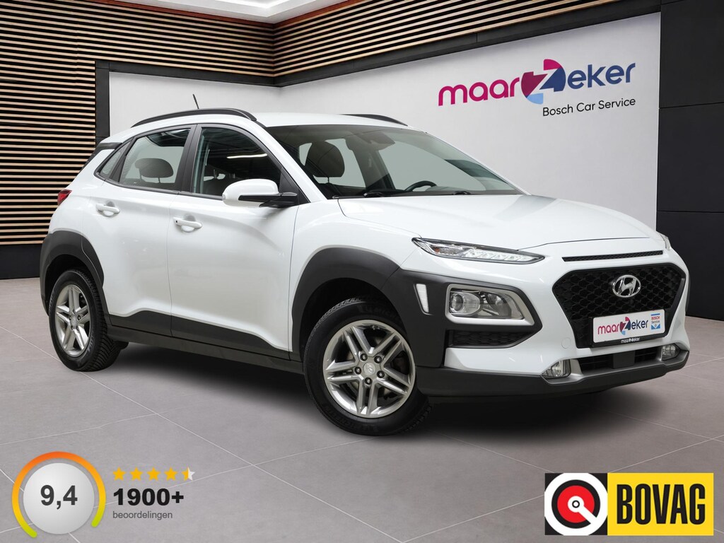 Hyundai Kona 1.0T ✅Trekhaak✅All Season✅Stoel&Stuurverw.✅Apple✅Android✅Cruise✅Keyless✅