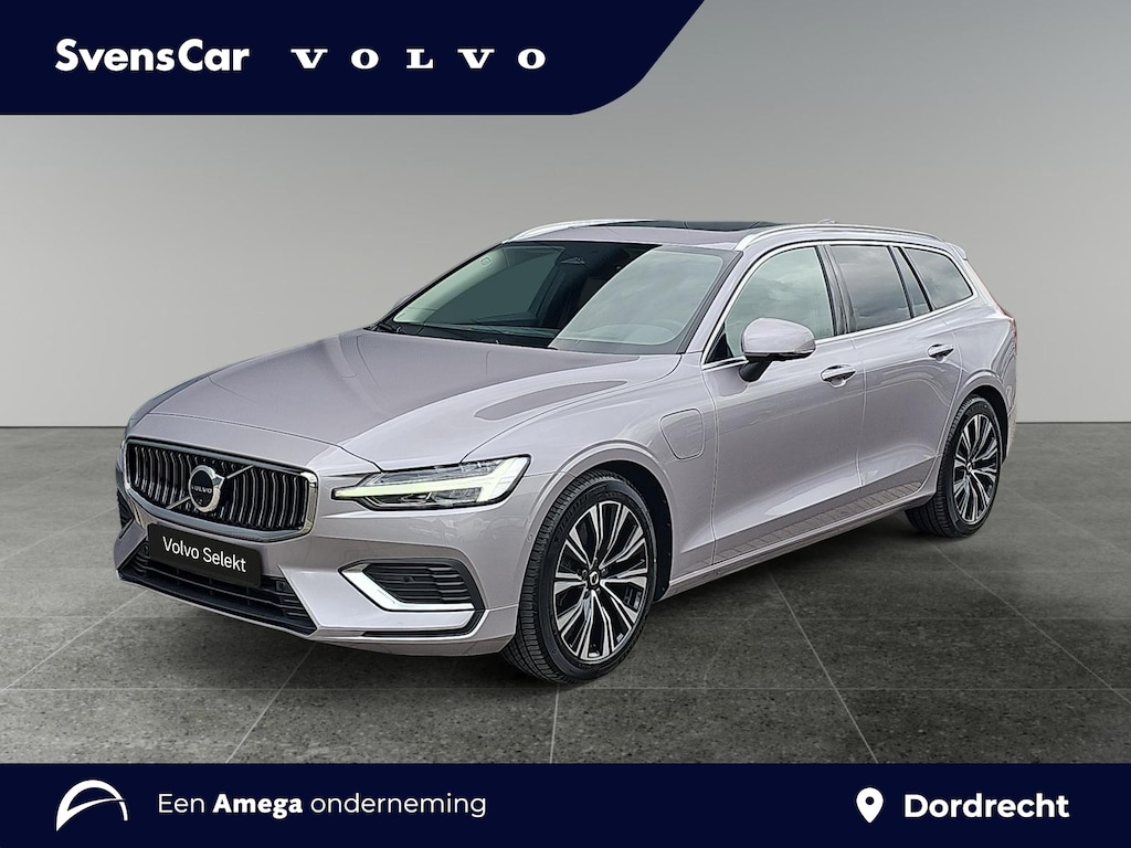 Volvo V60 2.0 T6 Plug-in hybrid AWD Plus Bright | Panoramadak | Head-up Display | 360 Camera | Stoelverwarming |