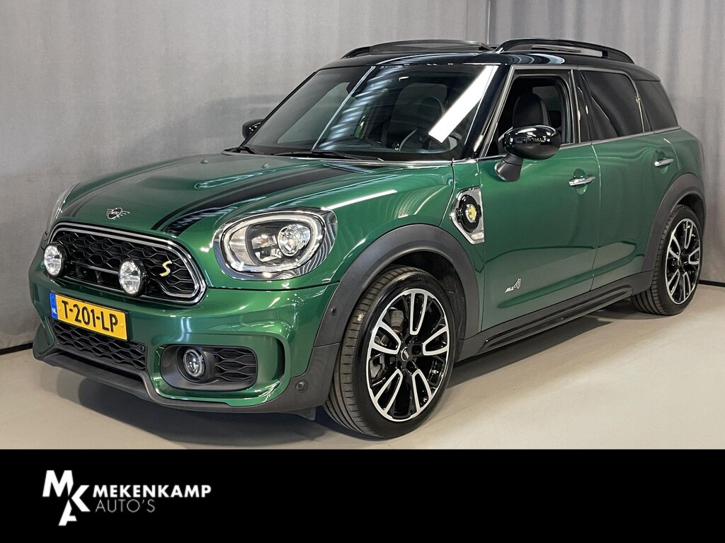 MINI Countryman 1.5 Cooper S E ALL4 Salt John Cooper Works 19"/Panoramadak/JCW sportstoelen + stoelverwarming/Harman Kardon/Keyless/Apple Carplay & Android Auto/Camera