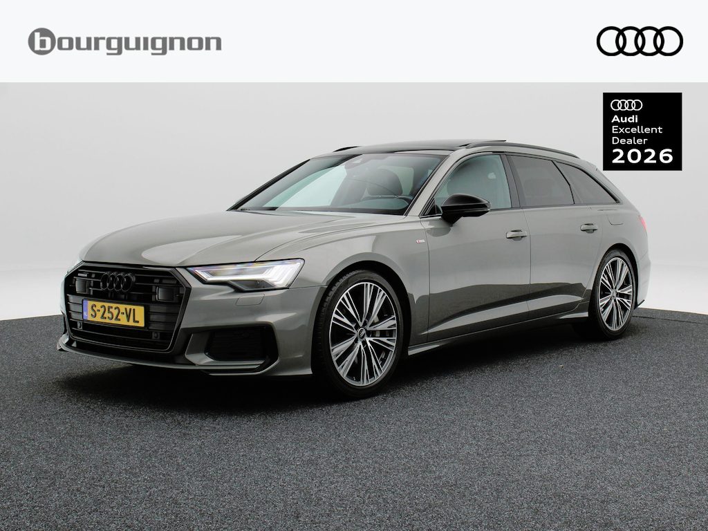 Audi A6 Avant 50 TFSi e 299 Pk quattro S-Line | Trekhaak | Panoramadak | Adaptive Cruise | Camera | CarPlay | Elektrische Stoelen | 20 Inch | 116.702 Km !!