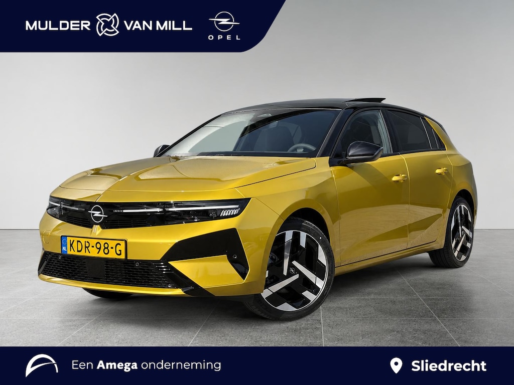 Opel Astra Electric Ultimate EV 58kWh 156pk | NIEUW MODEL! | SCHUIF/KANTELDAK | ALCANTARA/LEDER | NAVI | ISOFIX |