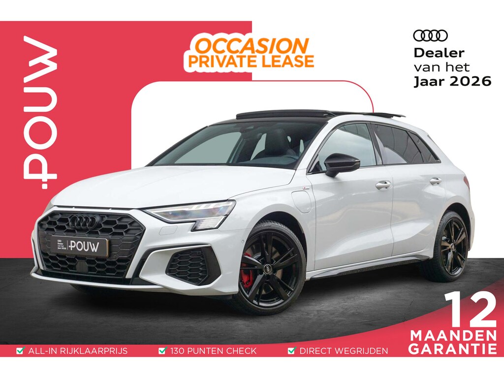 Audi A3 Sportback 45 TFSIe 245pk PHEV S edition Competition | SoH 92% | Panoramadak | Keyless | Camera | Matrix | Navigatie | Stoelverwarming