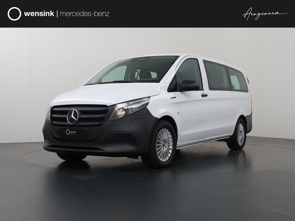 Mercedes-Benz eVito Tourer 129 L2 PRO 90kWh | 8-PERSOONS | Snelladen 110 KWh | Navigatie | Parkeerpakket | Comfortbestuurdersstoel | Dodehoekassistent | 8 Zitplaatsen |