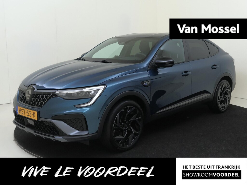 Renault Arkana 1.6 E-Tech full hybrid 145 esprit Alpine | Pack BOSE | Pack City Premium | Apple Carplay/Android Auto | Autonomous Emergency Braking | cruise control adaptief | dodehoek detectie | electronic climate control | lederen/microvezel bekleding | LED koplampen | lichtmetalen velgen 19" | navigatiesysteem |