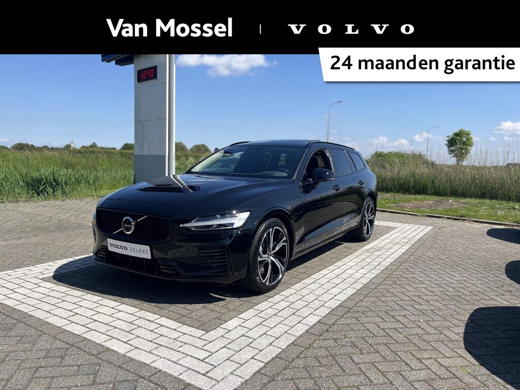 Volvo V60 T6 Plug-in hybrid AWD Ultra Dark | Panoramadak | 360 Graden Camera | Demonstratie Auto | Climate Pack |