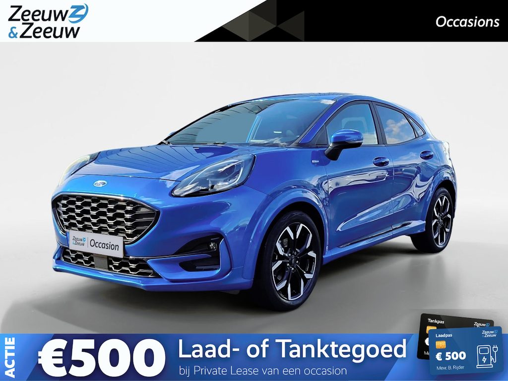 Ford Puma 1.0 EcoBoost Hybrid ST-Line X | Dealer onderhouden | Navigatie | Parkeer sensoren | Cruise control | 18'' velgen | B&O