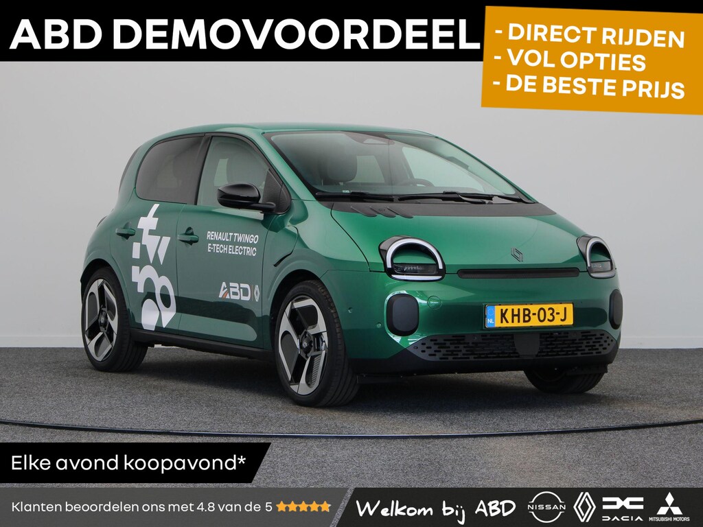 Renault Twingo urban range techno 27.5 kWh | 18" lichtmetalen velgen | Stoelverwarming | Parkeersensoren voor/achter | Blind spot warning |