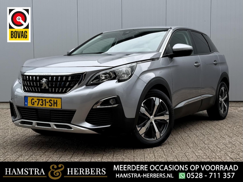 Peugeot 3008 1.2 PureTech Allure grijs automaat