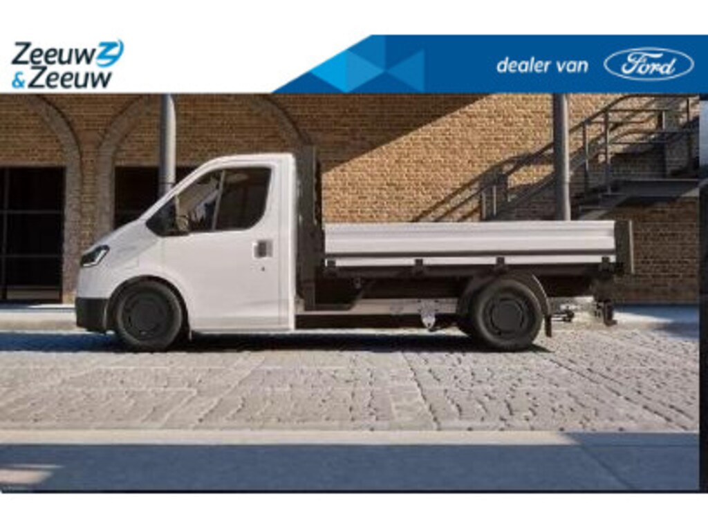 Ford Transit City 330 Chassis Cabine Trend L2 56 kWh 150 pk FWD | 12,3 scherm met apple car play & android auto | Adaptive cruise control | Parkeersensoren voor en achter | Achteruitrijcamera | Bijrijdersbank | Vanaf heden bestelbaar! - Bezichtigen vanaf Q4-2026