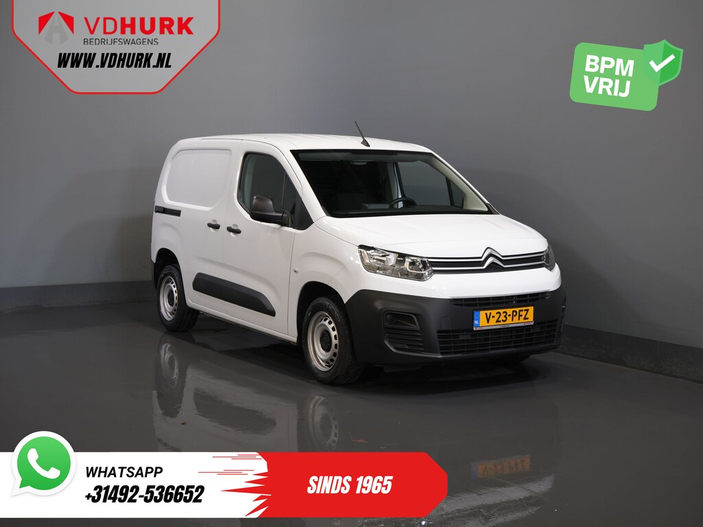 Peugeot Partner (Citroen Berlingo) 1.2 PureTech 110 pk BENZINE Airco/ Cruise/ DAB