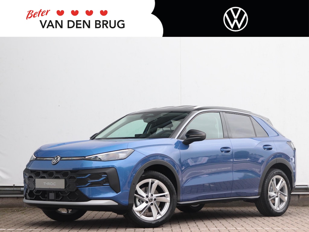 Volkswagen T-Roc Style First Edition 1.5 eTSI 85 kW / 116 PK SUV 7 | Trekhaak | Zwart dak | Navigatie | Camera | Keyless | LED Plus |