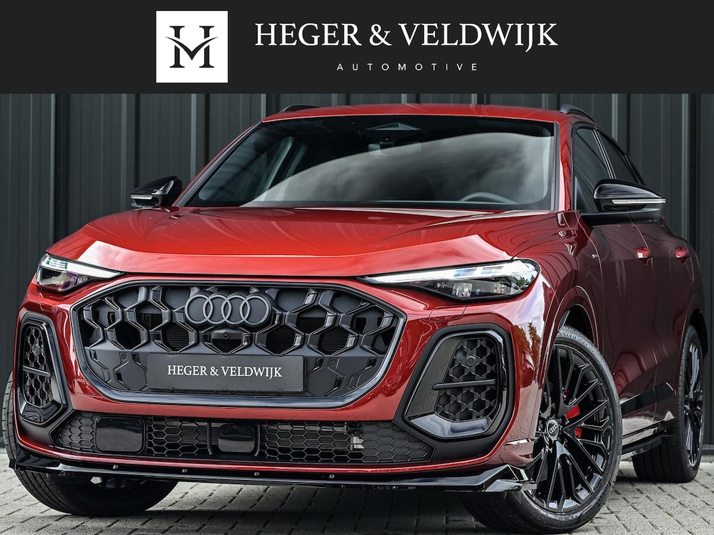 Audi Q5 Sportback 2.0 TFSI e-hybrid quattro S edition Competition Luchtvering | Head-up | 360 Camera | B&O | Massage | Stoelventilatie | Stoelverwarming V+A | Trekhaak | Ambiance Interieur
