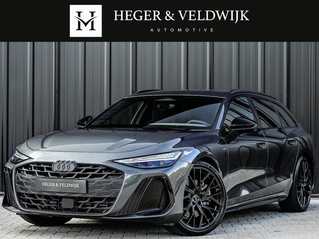 Audi A6 Avant 2.0 e-hybrid quattro S edition | Memory S-Seats | 300pk | 4 ronde uitlaten | Achteras besturing | 21inch. Edition One | 360 Camera | Adaptieve cruise | Trekhaak