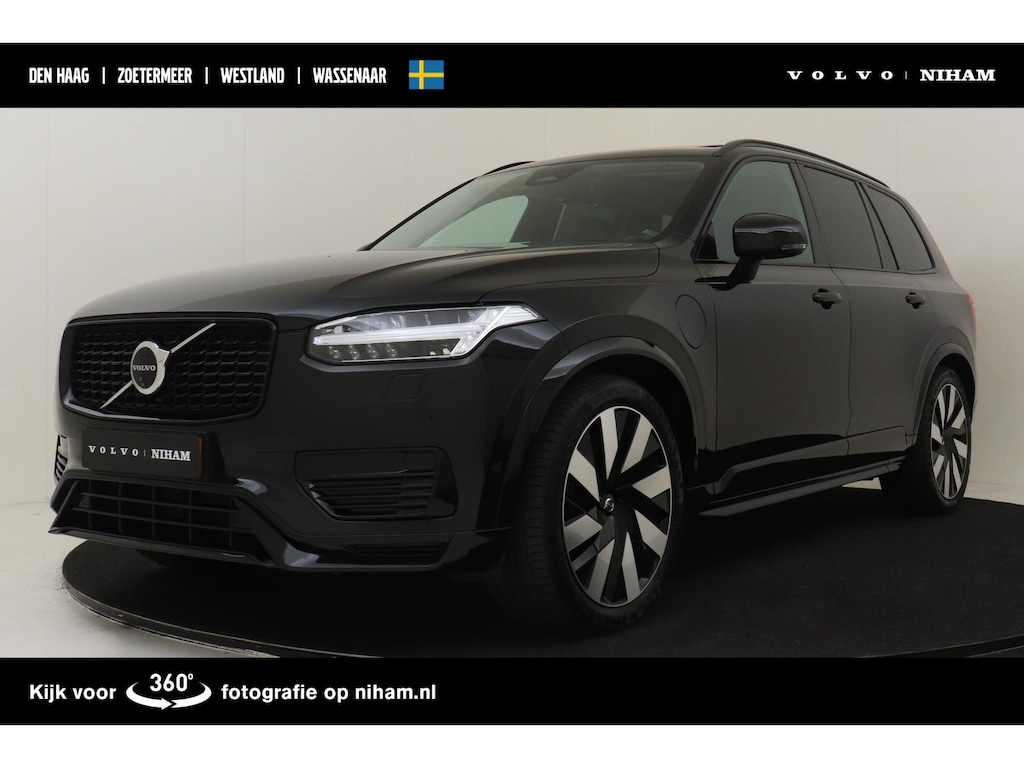 Volvo XC90 T8 PLUG-IN HYBRID AWD ULTRA DARK *FULL OPTIONS!* -PANO.DAK|BOWERS&WILKINS|LUCHTVERING|GEVENT.LEDER+MASSAGE|360°CAM|TREKHAAK|21"