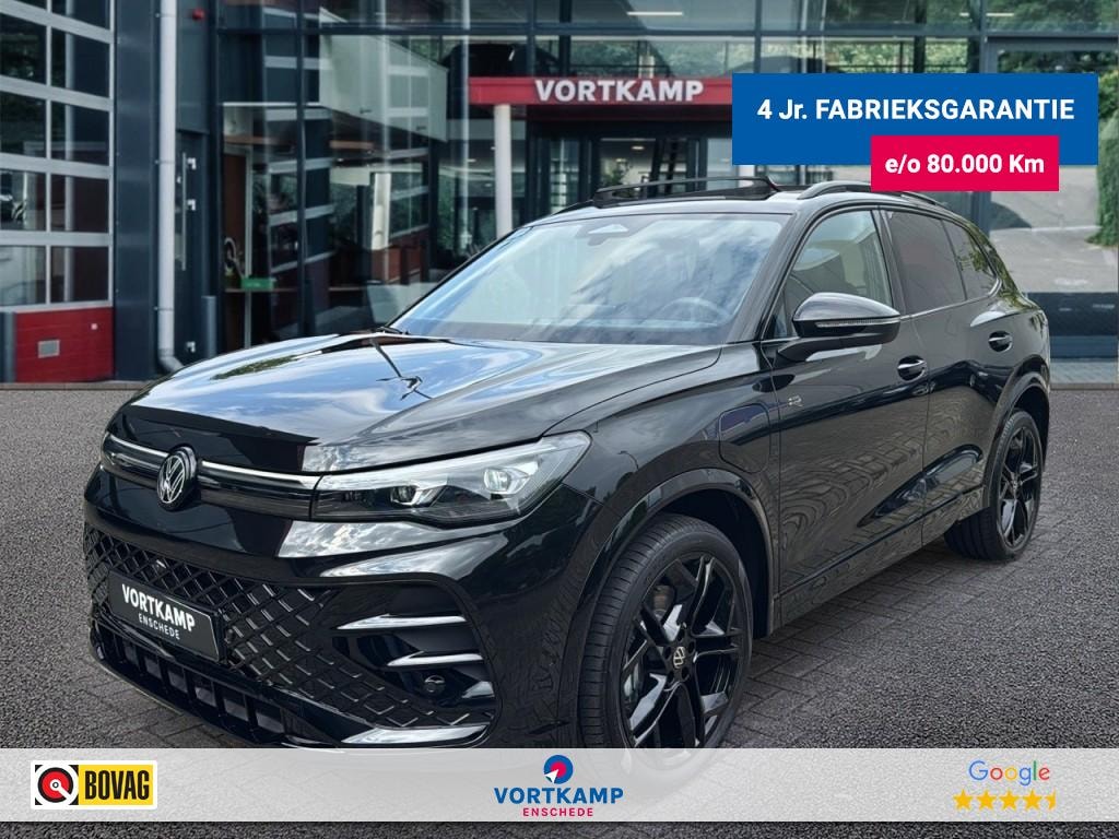 Volkswagen Tiguan 1.5 TSI e-HYBRID 272 PK R-LINE PANO-DAK/CAMERA/TREKHAAK/H&amp;K/HUD/LEDER/MEMORY