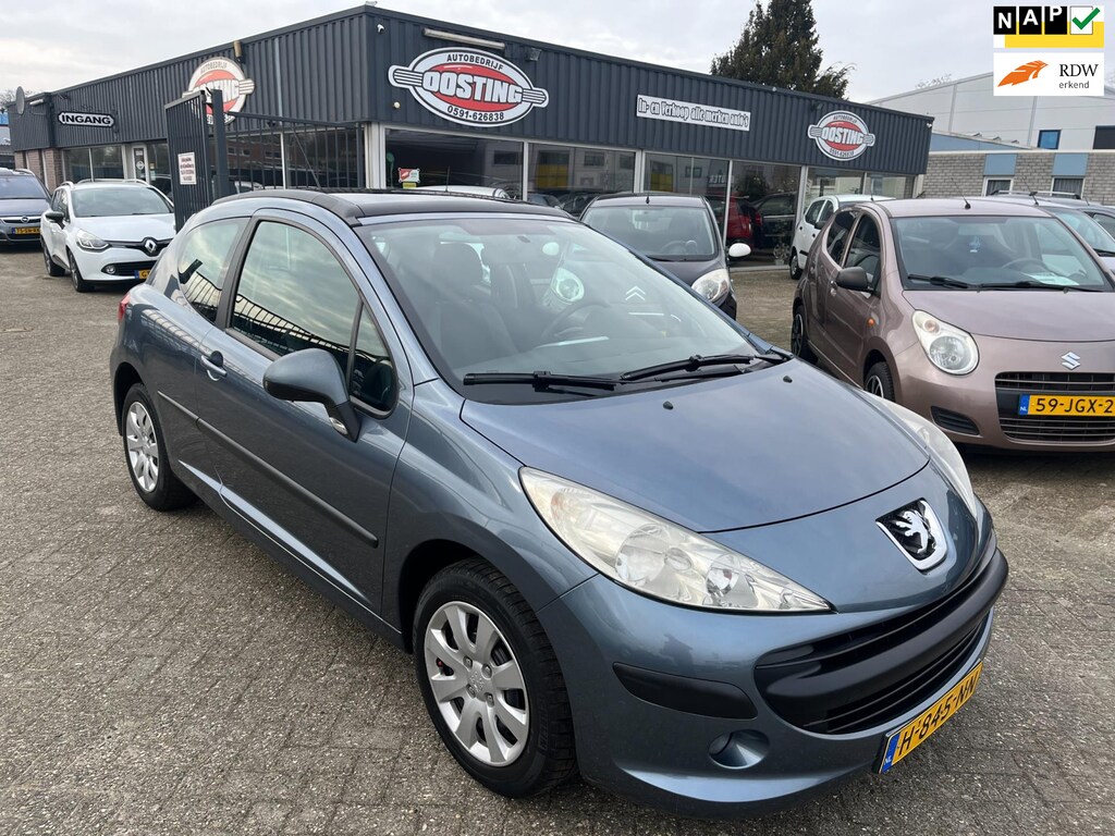 Peugeot 207 1.4-16V XR(st-bekr,airco,elektr schuifdak,bj06,1799,-)