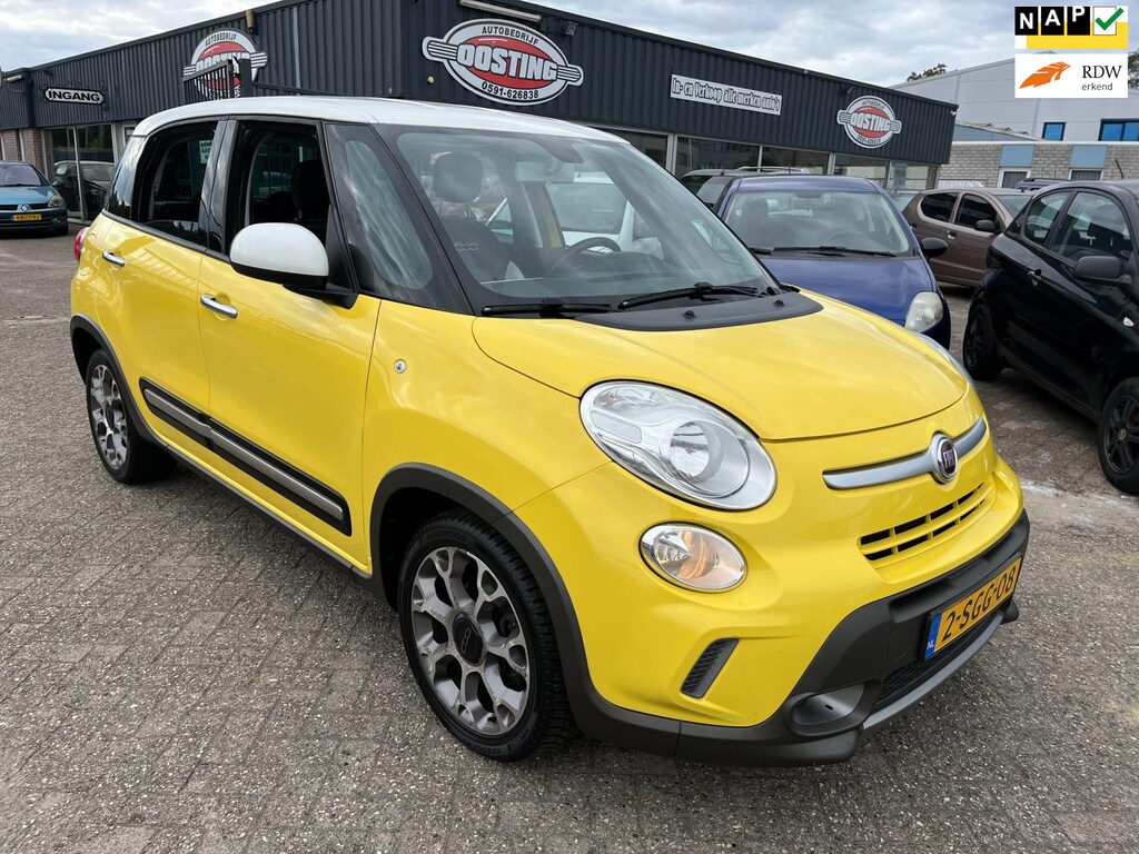 Fiat 500L 0.9 TwinAir Trekking(st-bekr,airco,navi,lmv,bj13,4999,-)
