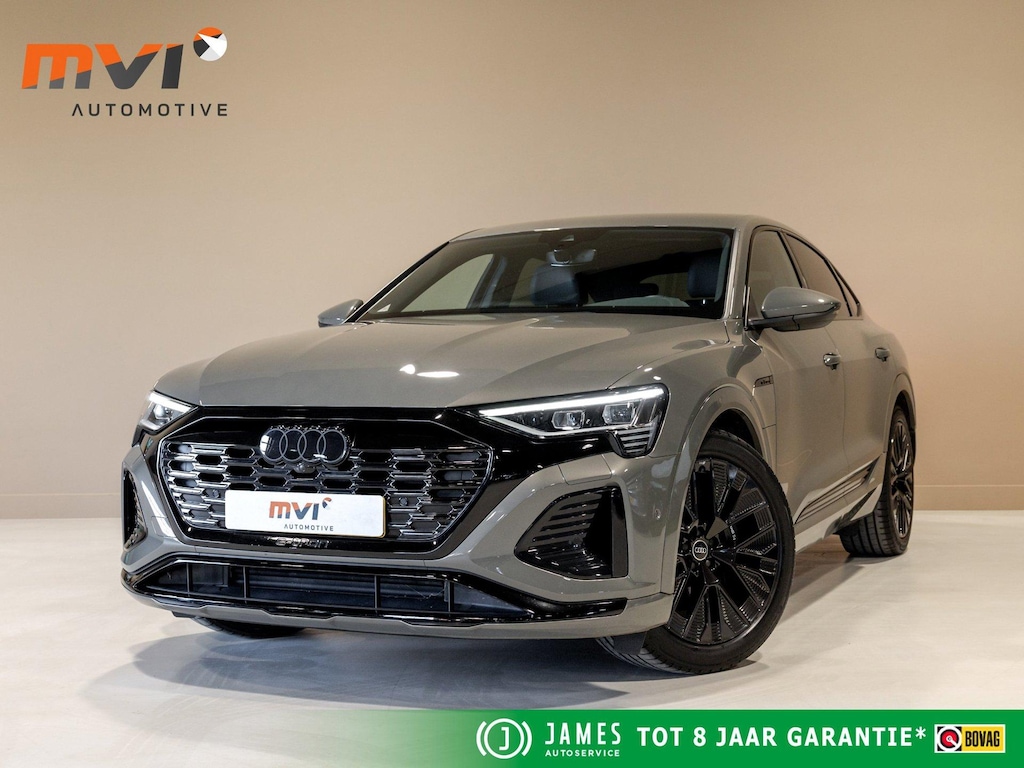 Audi Q8 Sportback e-tron 50 quattro S Edition 95 kWh SOH 94% / 340pk / Elektrische stoelverstelling / Achteruitrij camera /