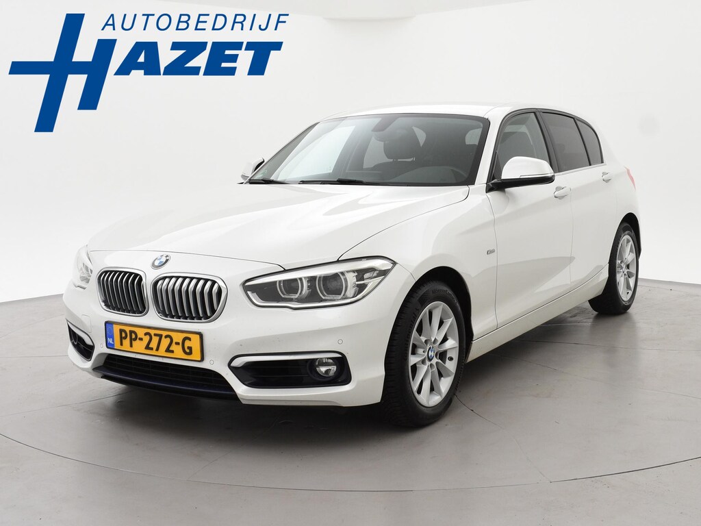 BMW 1-Serie 120i 184 PK H.E. LUXURY AUT. + DRAADLOZE CARPLAY | LEDER | STOELVERW. | AFN. TREKHAAK