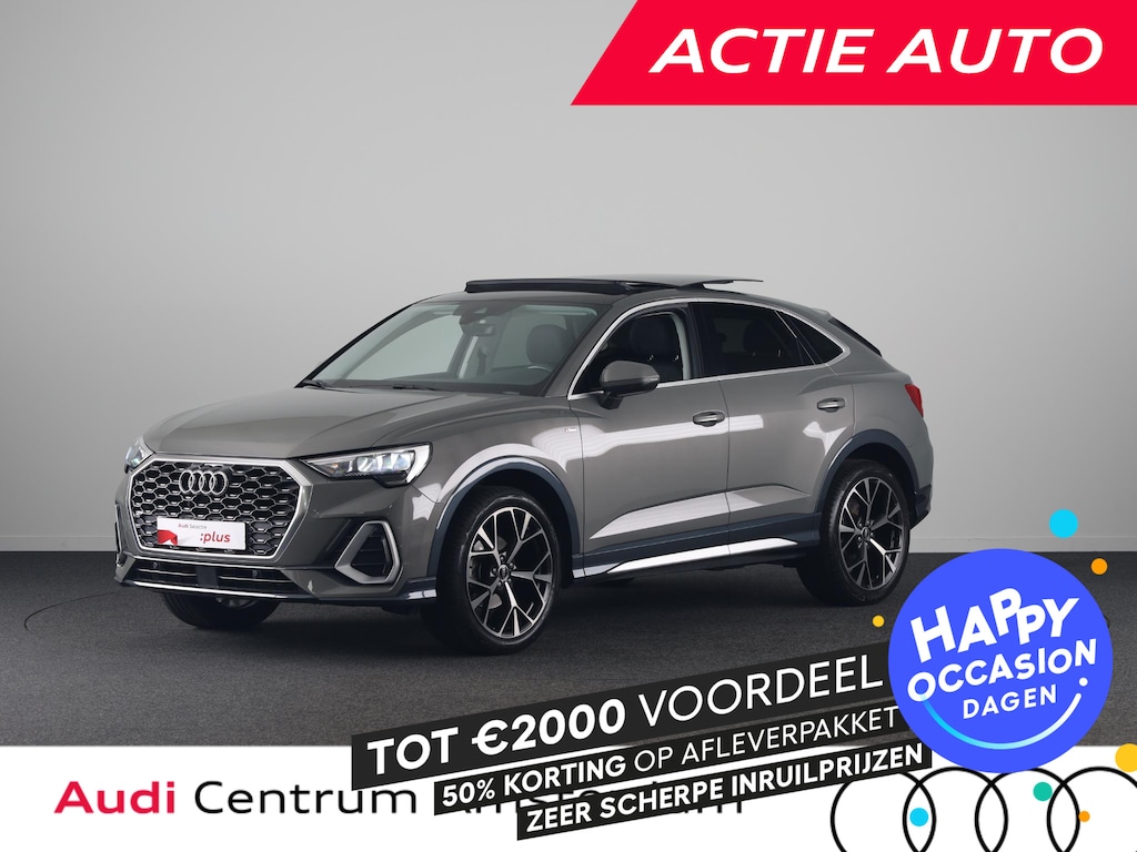 Audi Q3 Sportback 35 TFSI S Edition 150pk | Panoramadak | Parkeersensoren voor en achter | Keyless | Navigatie | Stoelverwarming
